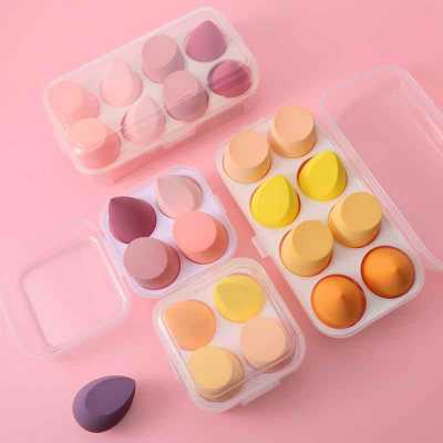 1Pc Cosmetic Puff Powder Puff Smooth Women's Makeup Foundation Sponge Beauty To Make Up Tools Accessories Water drop Shape